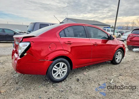 2015 Chevrolet Sonic Lt из США, поврежденный, VIN 1G1JC5SHXF4129983